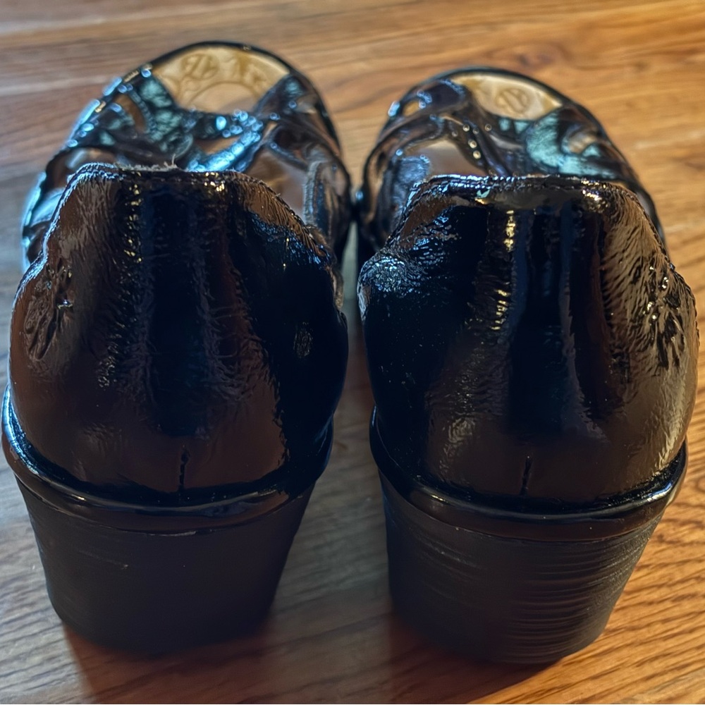 Fly London Black Wedges - Picture 6 of 6